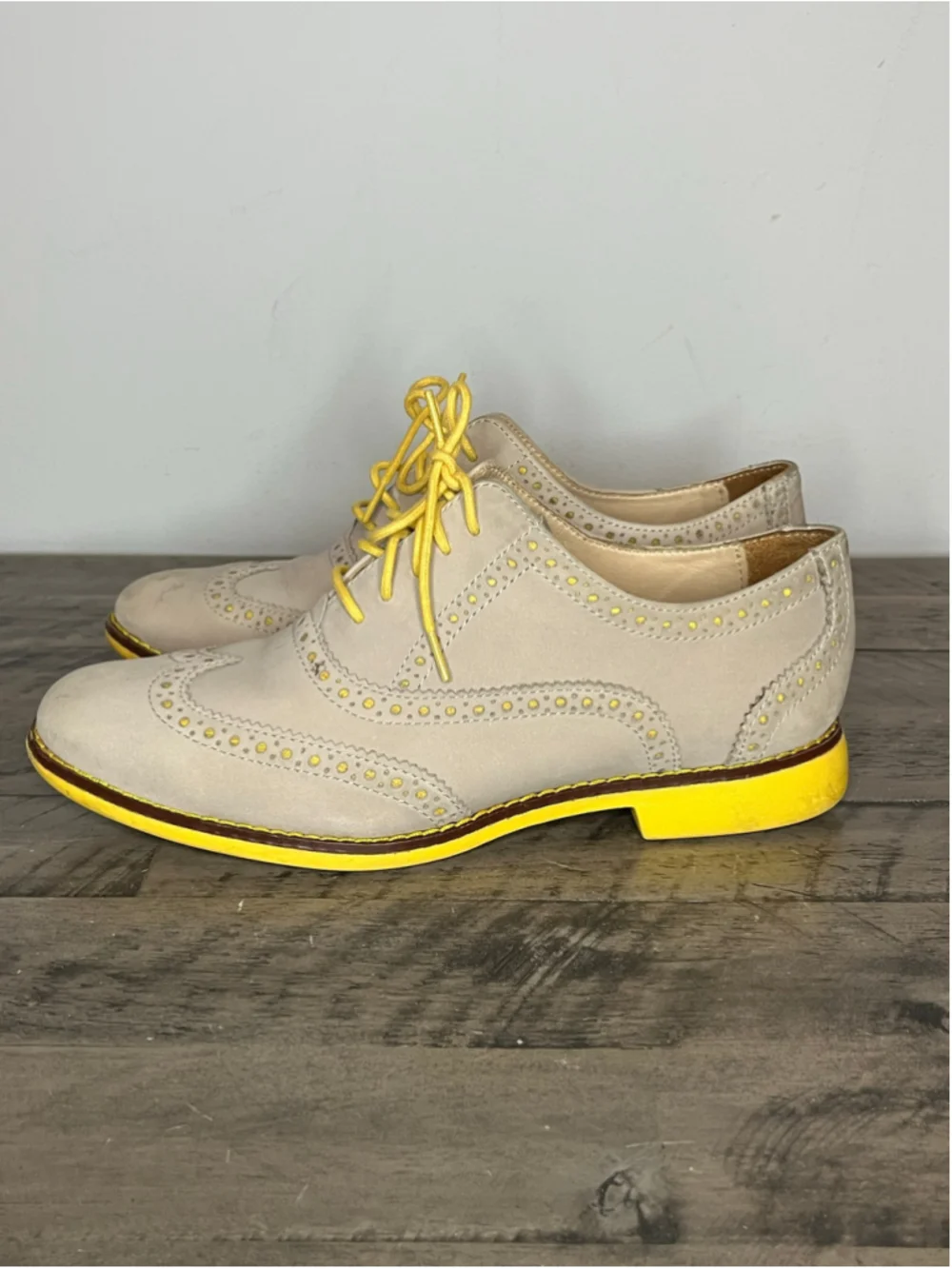 Cole Haan Leather Oxfords
